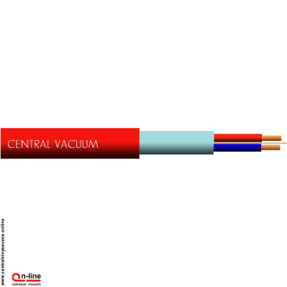 Ovládací kábel 24V - tienený a samozhášavý, PVC odolný plášť.